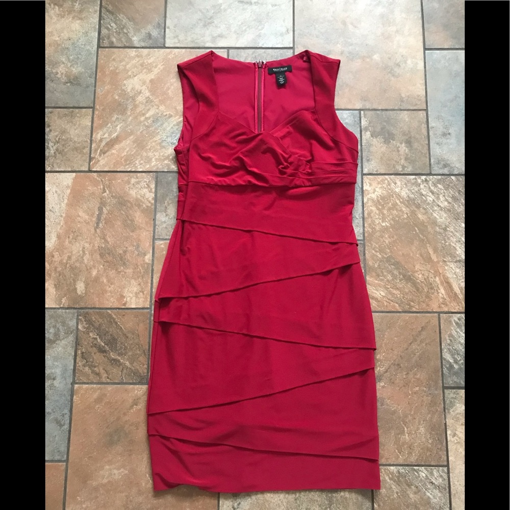 Red dress